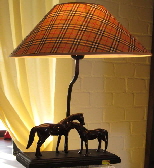 Lampe Pferde